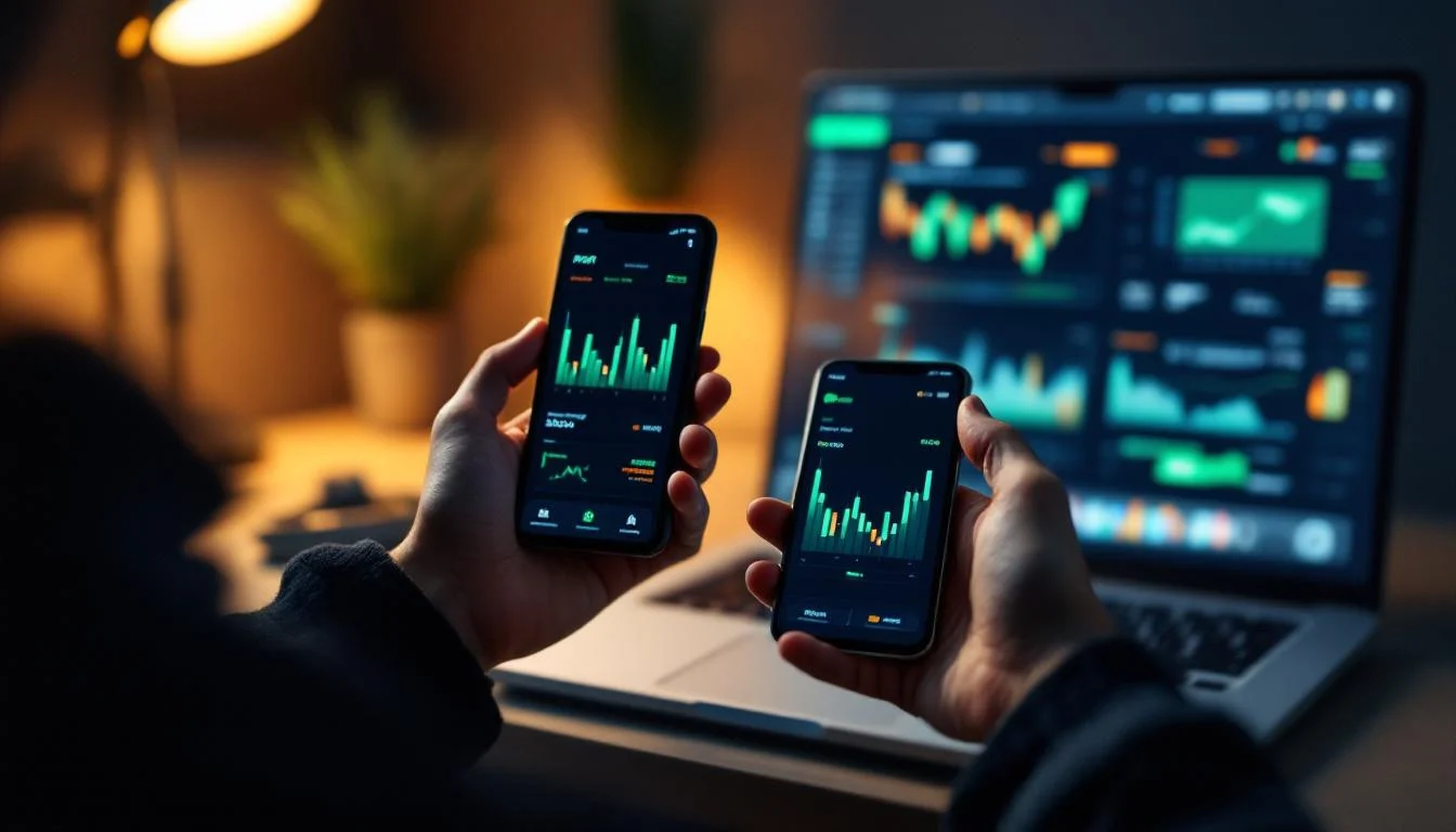 Five-step OKX stock token trading tutorial infographic