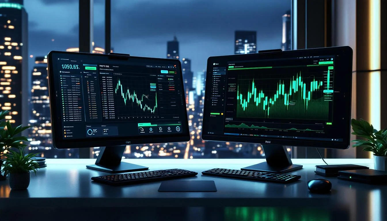 OKX vs eToro trading platform interface comparison